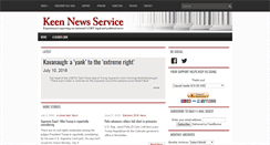 Desktop Screenshot of keennewsservice.com